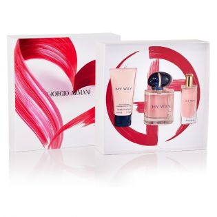 Zestaw upominkowy My Way z wodą perfumowaną w kształcie serca