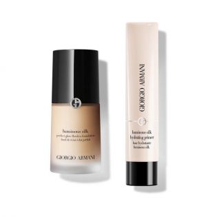 Podkład Luminous Silk i baza nawilżająca